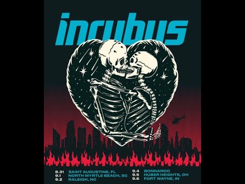 Incubus tour 2021 announced and new dates added!