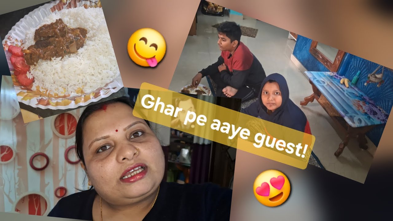 Ghar pe aaye guest ! Bihari style Mutton 😎! Sabko aya bahut pasand 👍👌