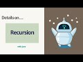Recursion with Java