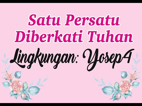 Flashmob \"Satu per Satu Diberkati Tuhan\"