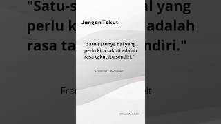 “Rasa takut itu normal. Tapi jangan biarkan rasa takut menghentikan langkahmu.”#quotes #fypシ