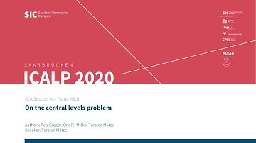 A3.B — On the central levels problem