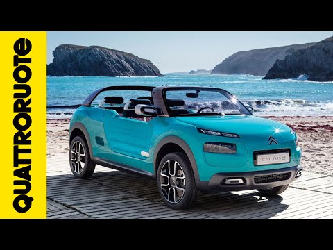 Video: Citroen Cactus M Concept: Mehari As A Role Model