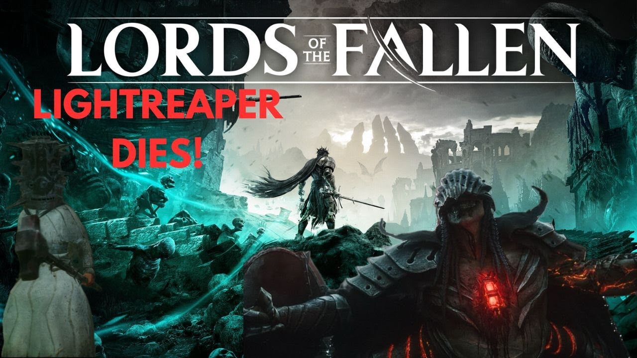 Lords Of The Fallen: The Lightreaper Boss Fight - YouTube