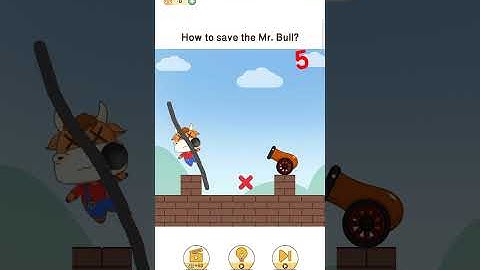 Brain go 2 games level 5 and save  Mr Bull ?