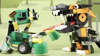 Nindjas vs. Trashoz - LEGO Mixels - Stop Motion