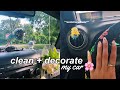 decorating and cleaning my car *jeep! + summer aesthetic*
