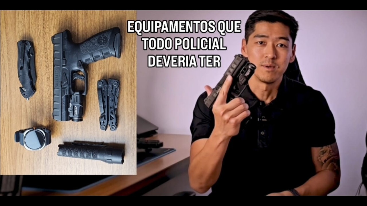 EQUIPAMENTOS QUE TODO POLICIAL DEVERIA TER (Meu kit real de serviço e folga)