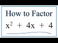 Factoring Quadratic Equations