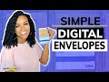 Digital Envelopes | Alternative to Cash Budget Envelopes | Simple Banking App