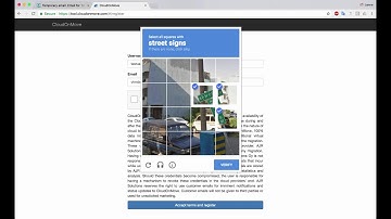 CloudOnMove - Register User Account