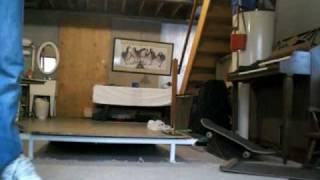 kickflip off a ramp