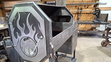 How to build your bbq smoker door