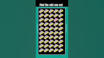 🎯 Find the ODD One Out in 5 Seconds! 🔍 | Can YOU Spot It? #shorts #puzzlegames #brainteasers