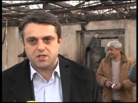 ყარაჯალაში ხანძრისგან დაზარალებულები კახეთის გუბერნატორმა მოინახულა
