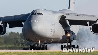 Kc-10 Extenderc-5M Super Galaxy Arrivals - Eaa Airventure Oshkosh 2018