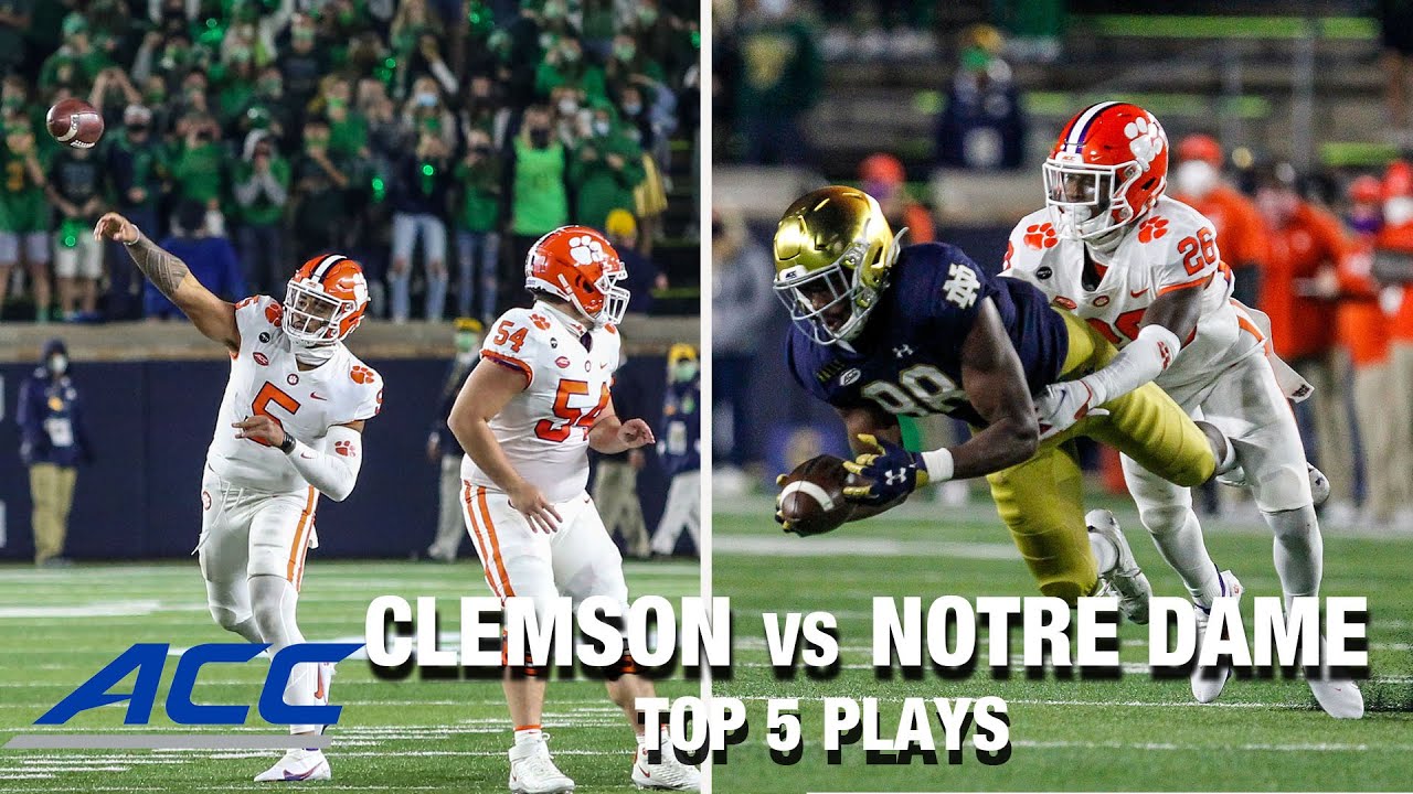 Top 5 Plays Clemson Vs Notre Dame 2020 YouTube top-5-plays-clemson-vs-notre-dame-2020-youtube