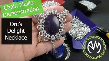 Chain Maille Project Tutorial - Orc