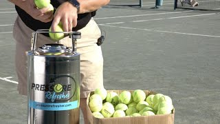 How to Pressurize Old, Flat Tennis Balls Easily with Pressure Refresher