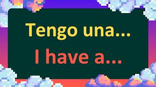 Learn 70 Essential Spanish PRESENT Tense Sentence Patterns with Practice Sentences!