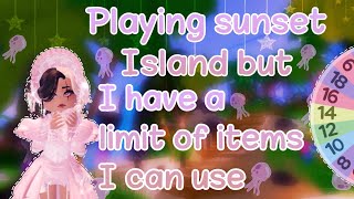 Playing sunset island but I have a limit of items I can uses ||Beom_Bear|| screenshot 4