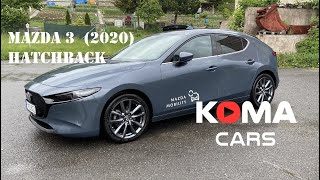 Mazda 3 SKYACTIV-G122 Plus (2020), podrobný návod, kufor auta, rozmery