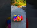 Color Bottle Domino Challenge | Satisfying Stair Drop😍 #odlysatisfying #trending #shortvideo #reels