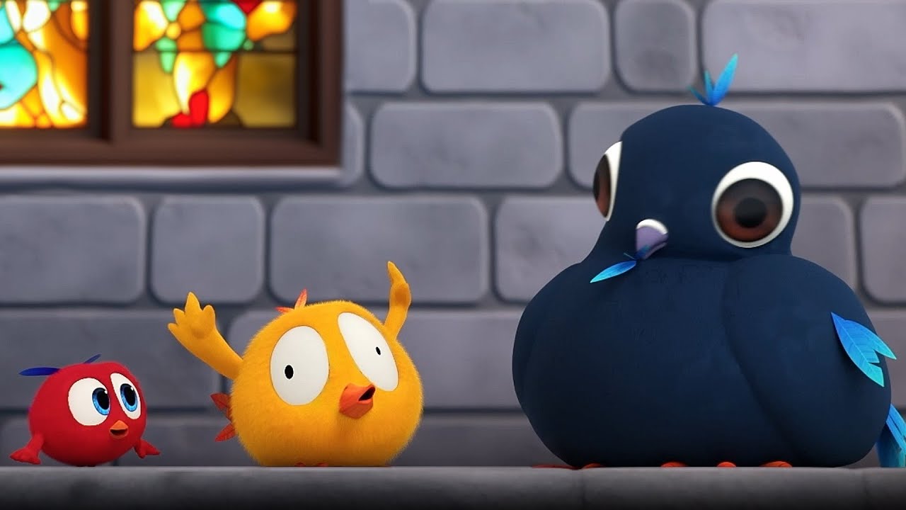 Chicky e Poyo em Paris | Onde está Chicky? | Pintinha amarelinho ...