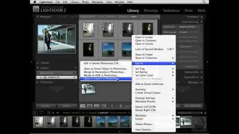 Learn Photoshop CS4 - Editing images in Lightroom and Photoshop