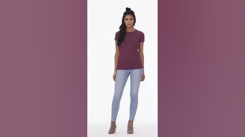 Thumbnail of Bella + Canvas 6004 Ladies The Favorite T-Shirt - Buy at ApparelnBags.com