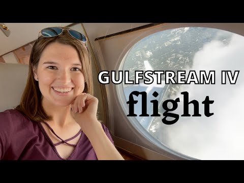 Gulfstream IV Flight