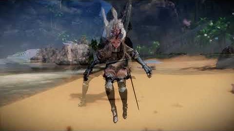 SKYRIM Smooth Random jump Animation Remake