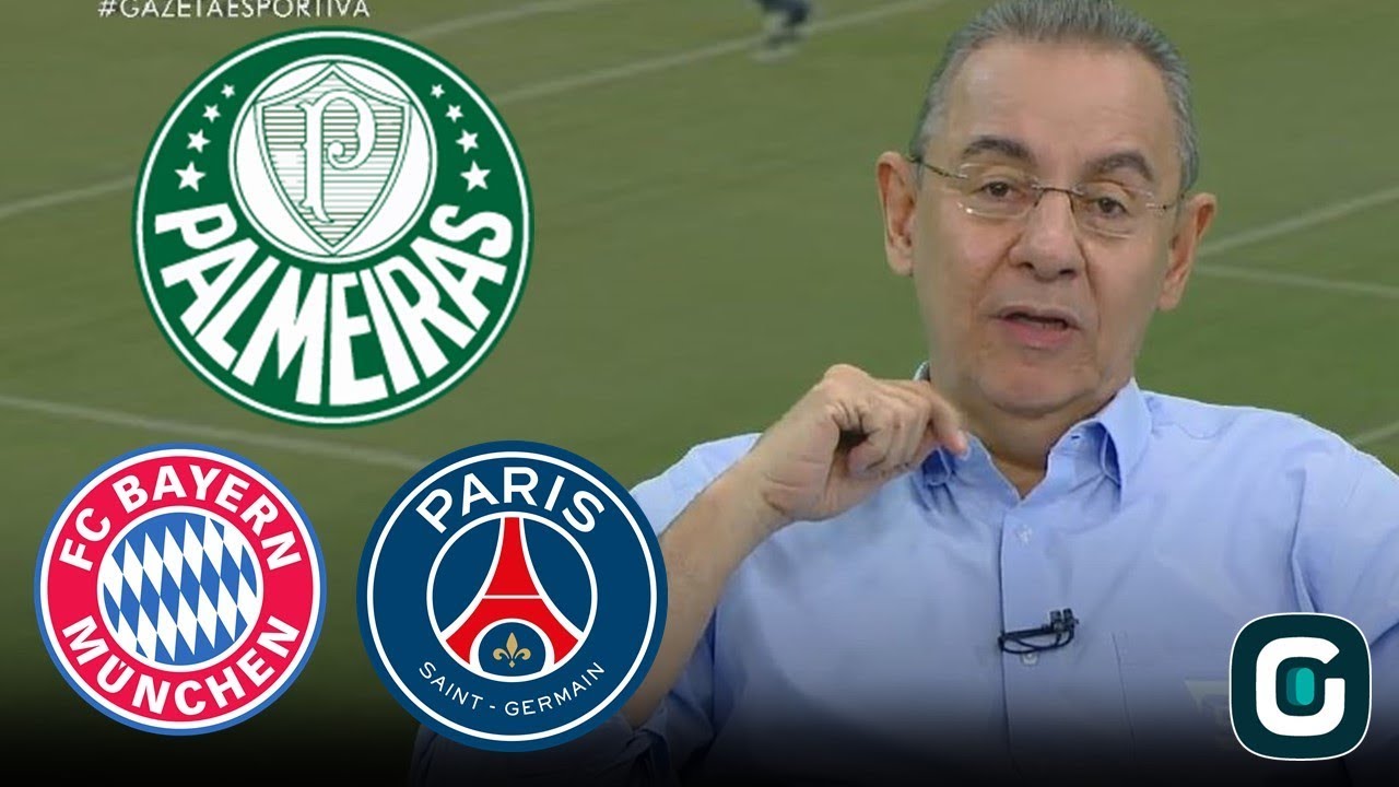 "PALMEIRAS vai virar o BAYERN, o PSG DO BRASIL", diz ...