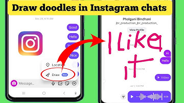 How to Draw & Send Doodle in Instagram Chats DMs (2025) | Instagram Chat Draw Doodle