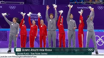 Alina Zagitova Olymp 2018 Team Victory Ceremony D