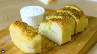 Peynirli Sarımsaklı Ekmek | Kolay Atıştırmalık Tarifleri