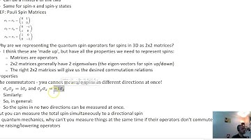 QGC 2018 05 17 Pauli Spin Matrices