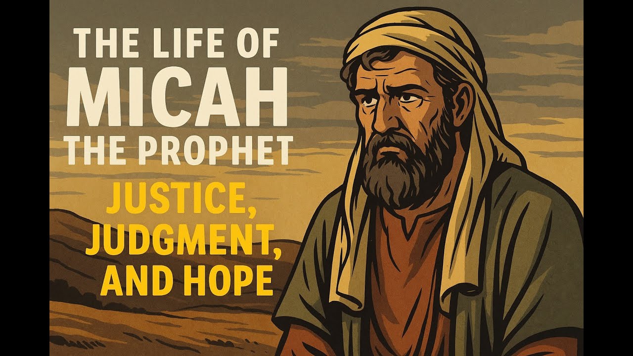 The Life of Micah the Prophet: Justice, Judgment, and Hope - YouTube
