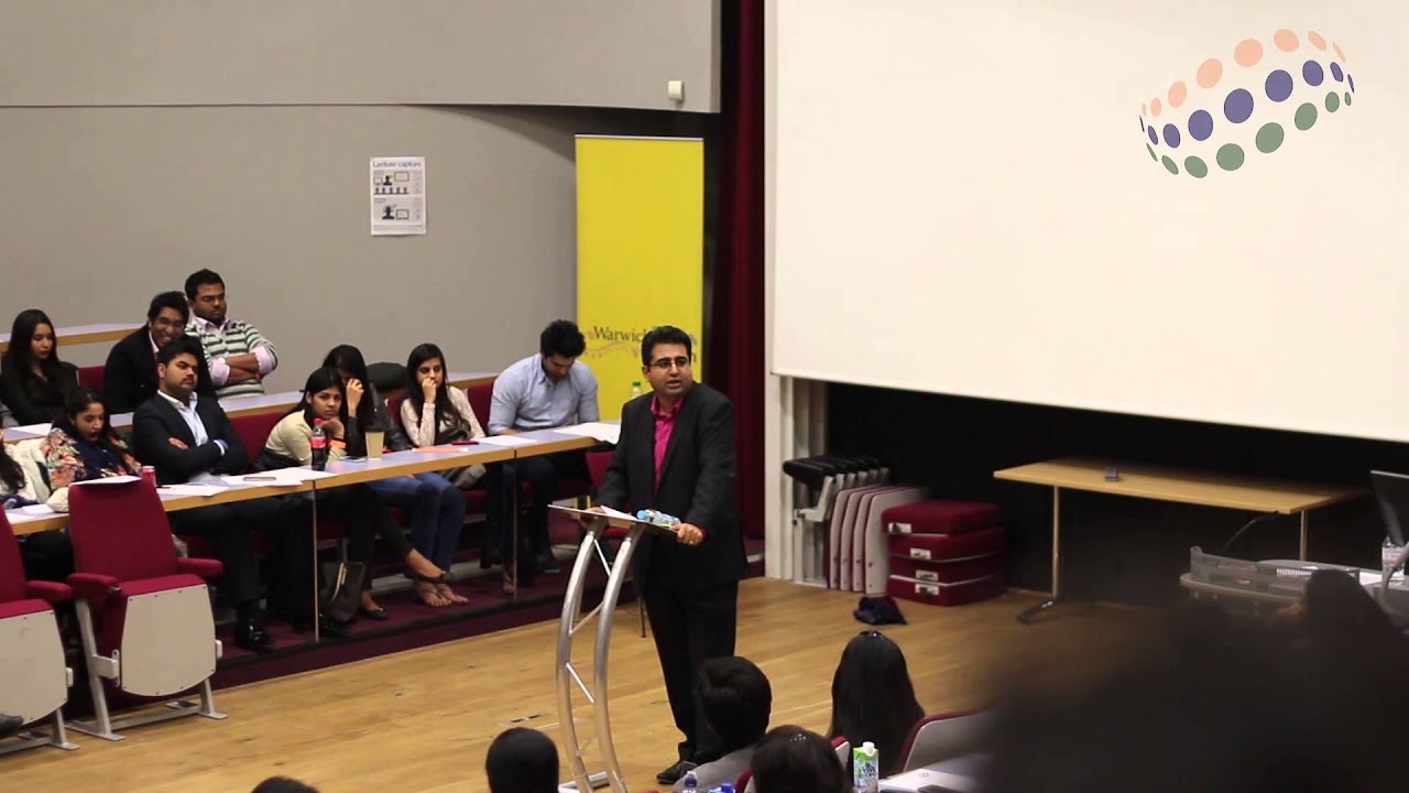 Mr. Manoj Ladwa at Warwick India Forum 2015