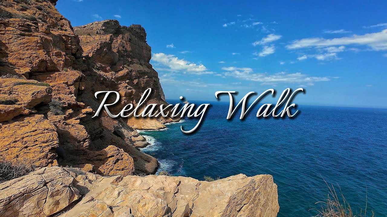 A relaxing walk to the tower and rocky coves of Serra Gelada in 4K | the natural beauty of Benidorm