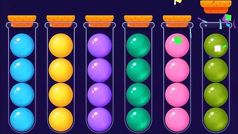 Ball game level 1081- 1086 | Ball Sort puzzle