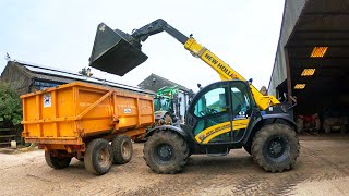 LOADING SAND AND MAKING THE MACHINERY SHED!