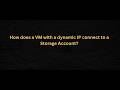 Real Time DevOps Interview Questions 🔥 VM Dynamic IP, Storage Access &amp; Service Connections