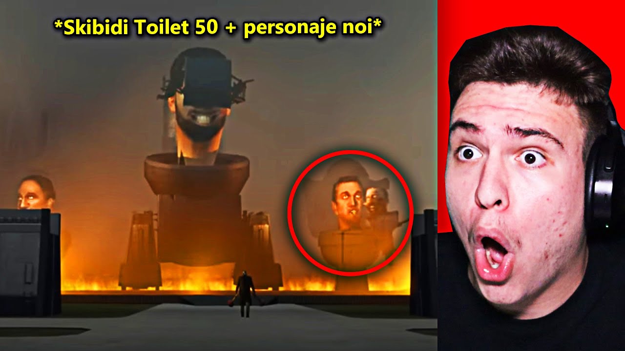 SKIBIDI TOILET 50 + PERSONAJE NOI !! **am găsit secretul**