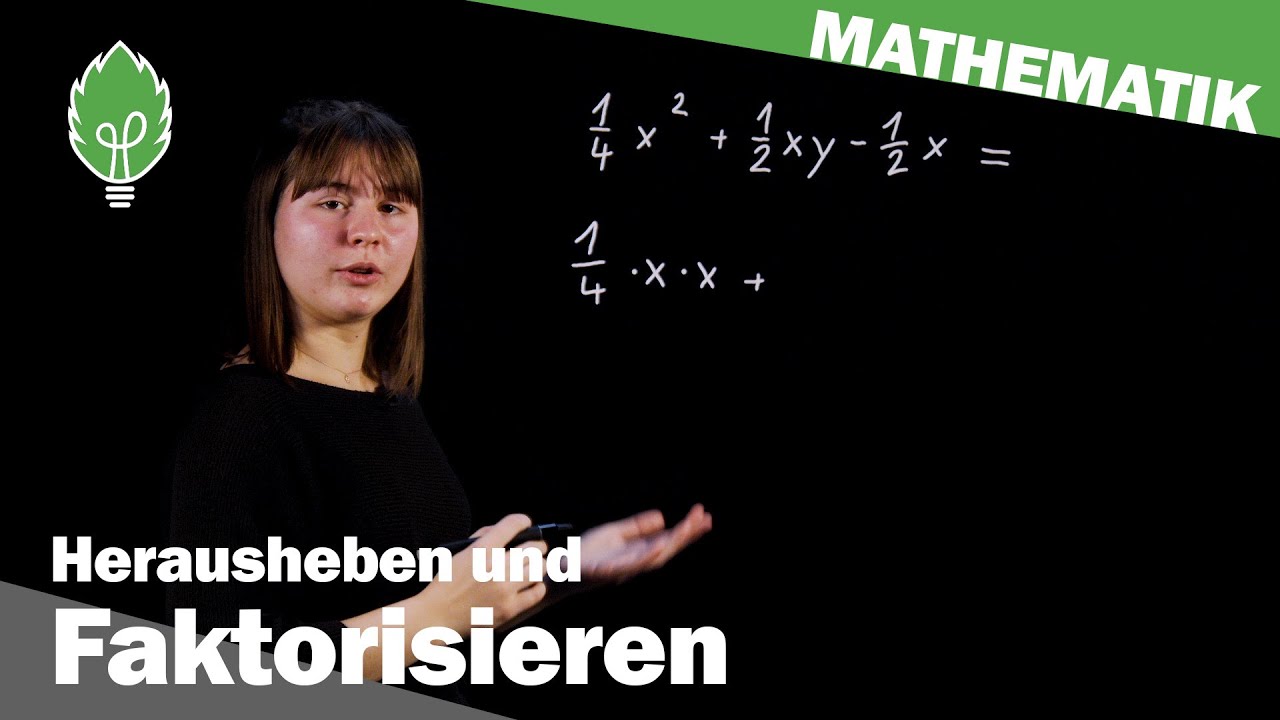 Herausheben und Faktorisieren mit Johanna