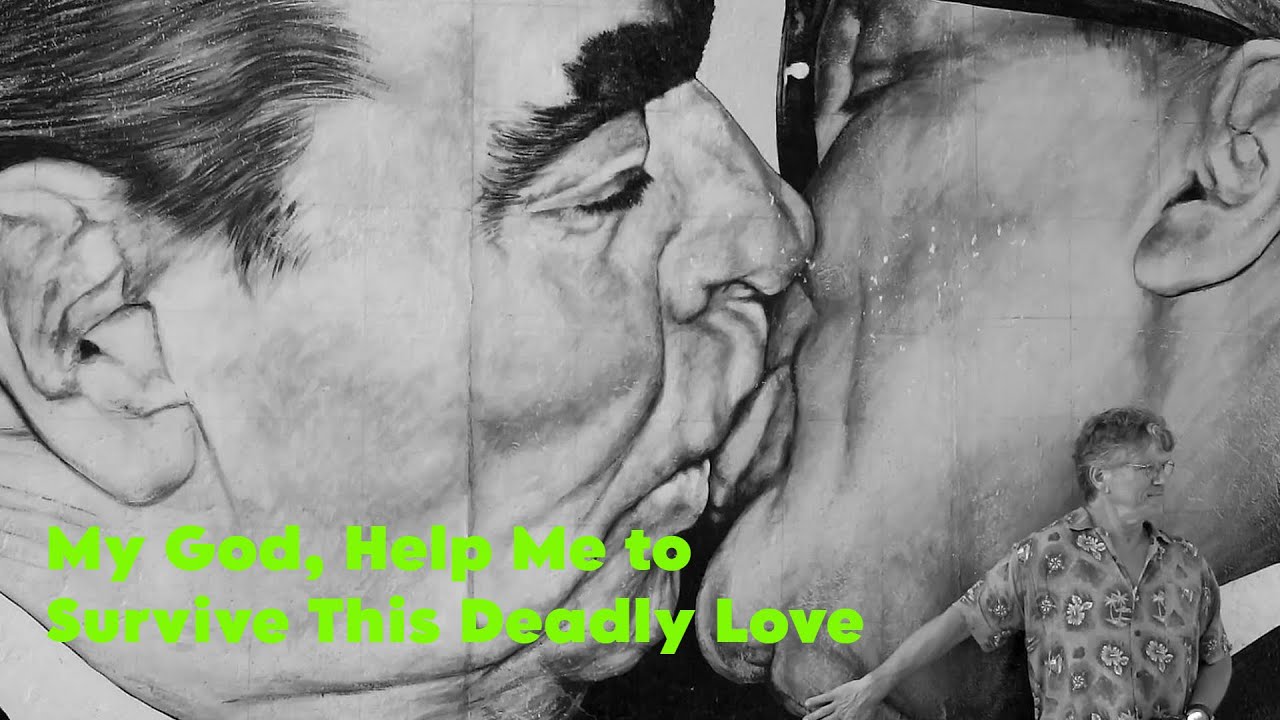 Fraternal Kiss, Berlin Wall, by Dmitri Vrubel