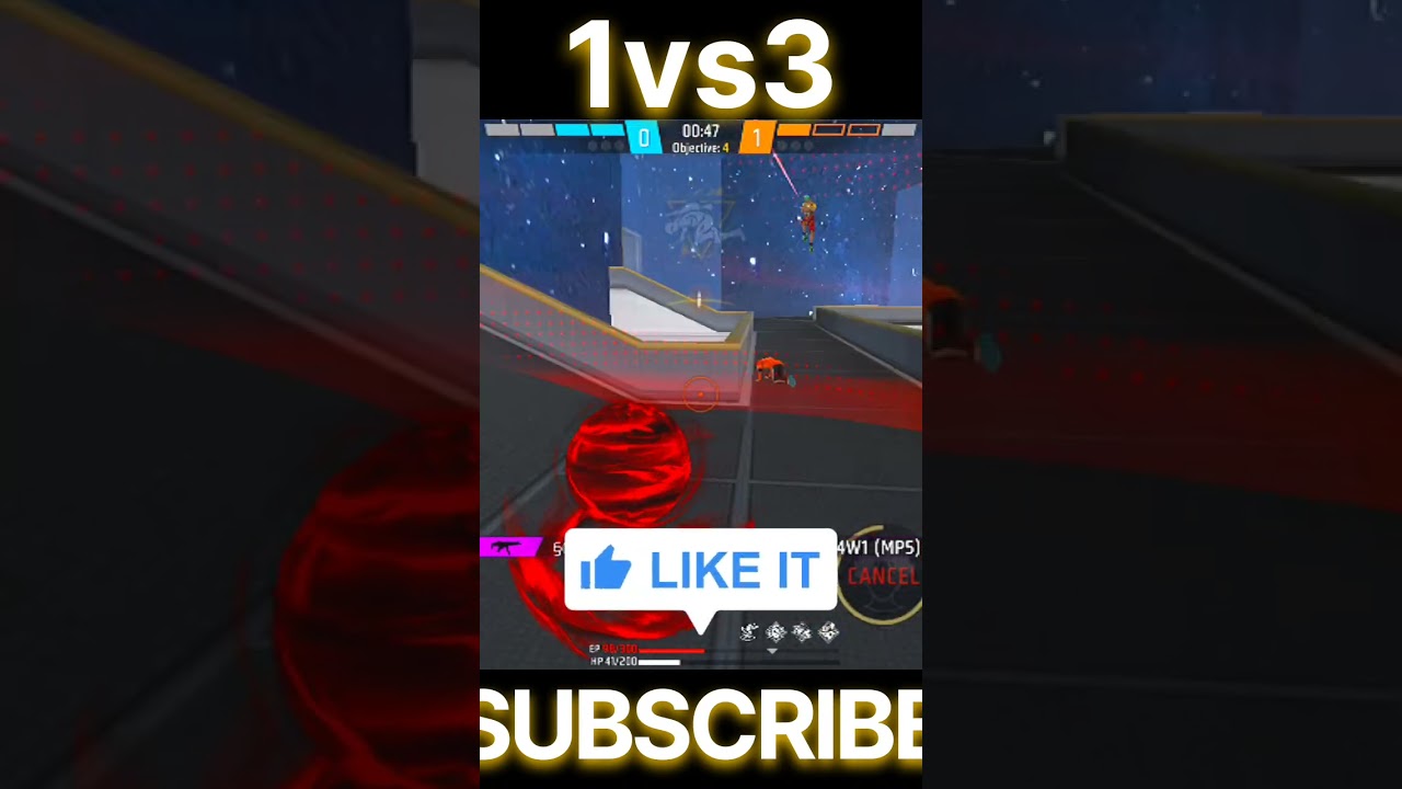 MP5 1vs3 hacker like clutch🤯 