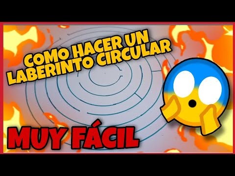 ✍️Cómo Dibujar Un Laberinto Circular✏️(2022)