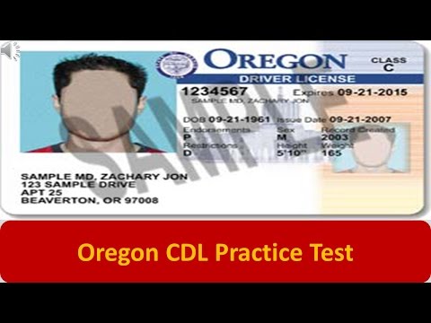 Video: Bagaimana Anda mendapatkan CDL di Oregon?