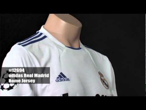 adidas Real Madrid UCL Home Jersey 10/11 - YouTube